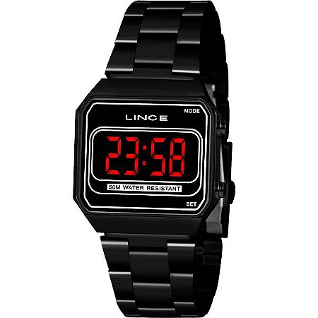 Relógio Lince Feminino Led MDN4645L PXPX