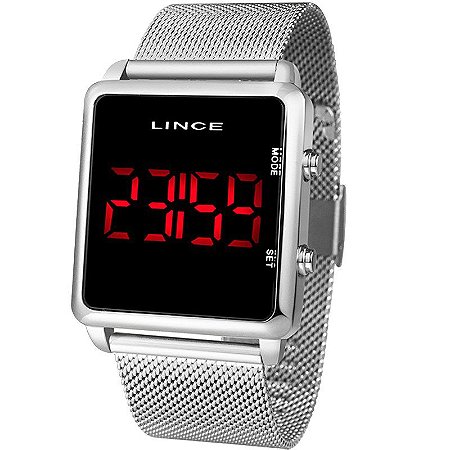 Relógio Lince Unisex Led MDM4596L PXSX