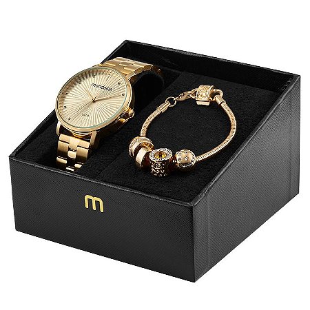 Kit Relógio Mondaine Feminino 32430LPMKDE1K1