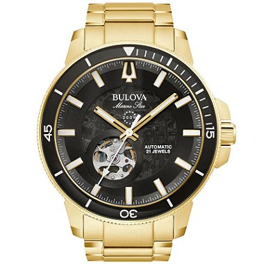 Relógio Bulova Masculino Automático Marine Star 97A174