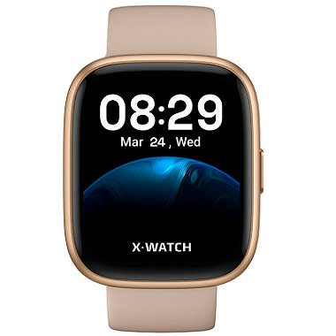 Relógio Smartwatch Unissex X-Watch Inteligente XSWUQPI003A  PXPX