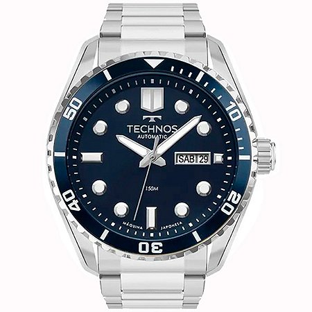 Relógio Technos Masculino Automático Diver 8205OX/1A