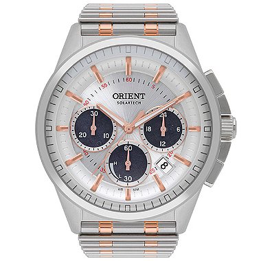 Relógio Orient Masculino Solartech Neo Vintage MTSSC046 S1SR