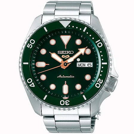 Relógio Seiko Masculino Automático 5 Sports  SRPD63K1