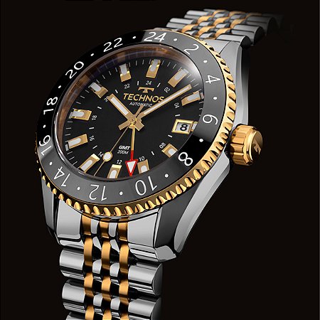 Relógio Technos Automático GMT NH34AC/T1P EDIÇÃO LIMITADA