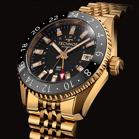 Relógio Technos Automático GMT NH34AB/T1P EDIÇÃO LIMITADA