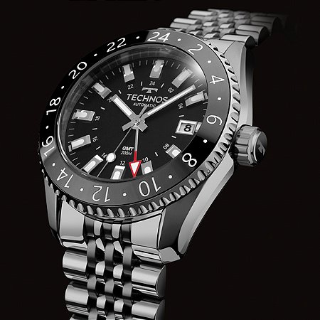 Relógio Technos Automático GMT NH34AA/T1P EDIÇÃO LIMITADA