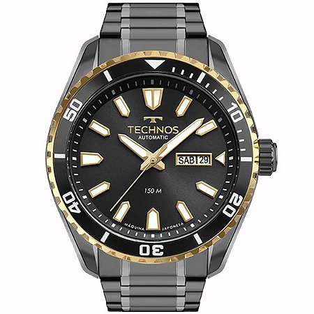 Relógio Technos Masculino Automático Diver 8205PC/1P