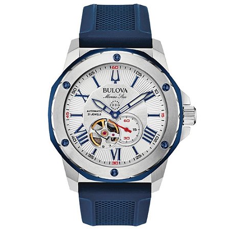 Relógio Bulova Automático Marine Star 98A225