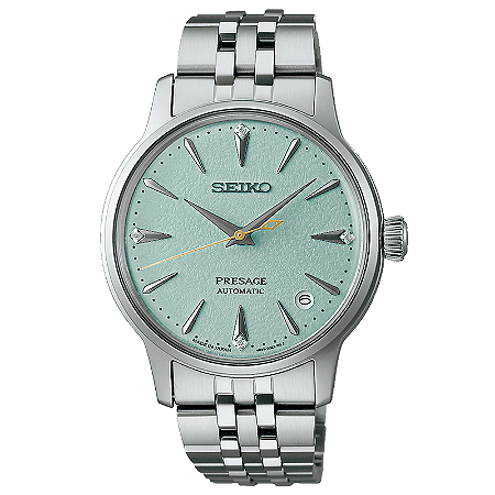 Relógio Seiko Presage Diamond Frozen Mojito Cocktail Time SRPL63