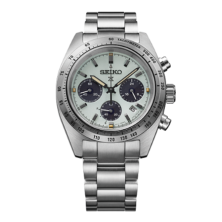 Relógio Seiko Solar Prospex SpeedTime Panda SSC965B1