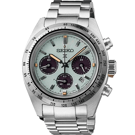 Relógio Seiko Solar Prospex SpeedTime Panda SSC965B1