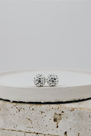 Brinco Redondo Brilhante