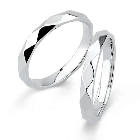 Aliança Rabat - Prata 950