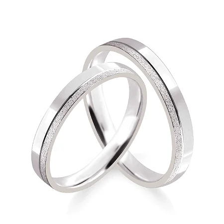 Aliança Maurício - Prata 950