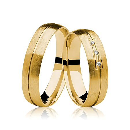 Aliança Oslo - Ouro 18k