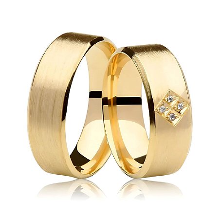 Aliança Letônia - Ouro 18k