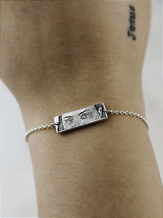 Pulseira Personalizada - Fotogravação