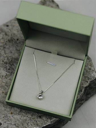 Colar Aura - Ametista Verde Claro