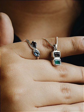 Conjunto Entre Olhares - Prata 925