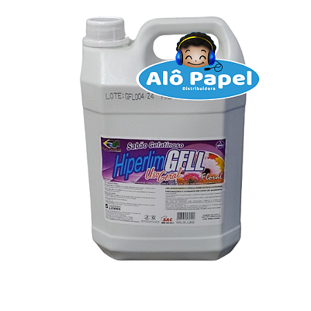 Sabão em Gel Floral  Hiperlim