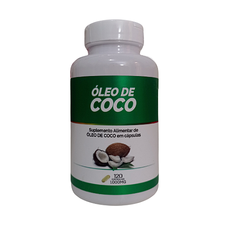 Óleo de Coco 1000mg 120 capsulas - Bio Vits