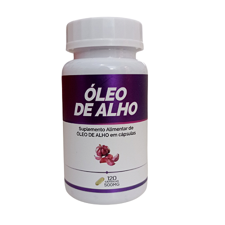 Óleo de Alho 500mg 120 capsulas - Bio Vits