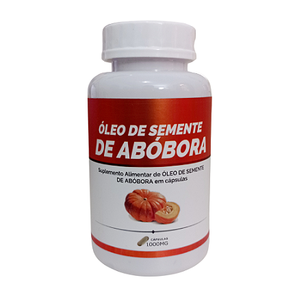 Óleo de Semente de Abóbora 1000mg 120 capsulas - Bio Vits