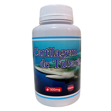 Cartilagem de Tubarão 500mg 100 cápsulas - Bio Vitts