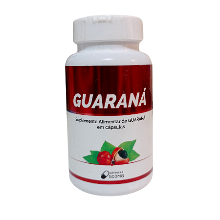 Guaraná 500mg  100 Cápsulas