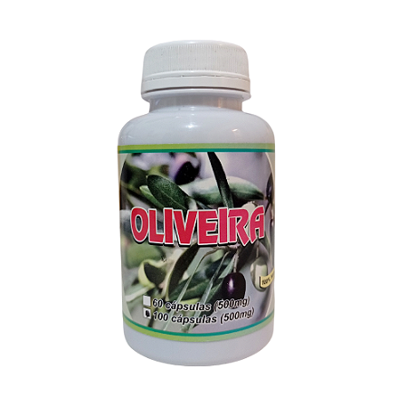 Oliveira 500mg 100 Cápsulas - Bio vittas
