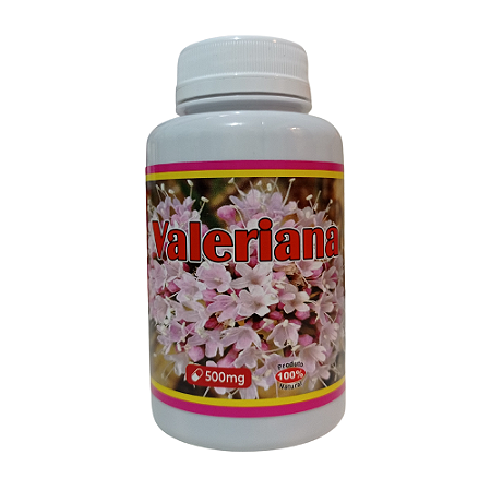 Valeriana 500mg 100 Cápsulas - Bio vittas