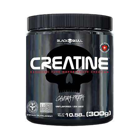 Creatina Black Skull Monohidratada creatine pura 300g
