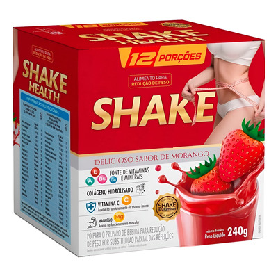 Shake Health 240g Morango