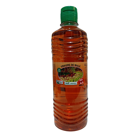 Vinagre de Maçã Orgânico Nat Amanda -500ml