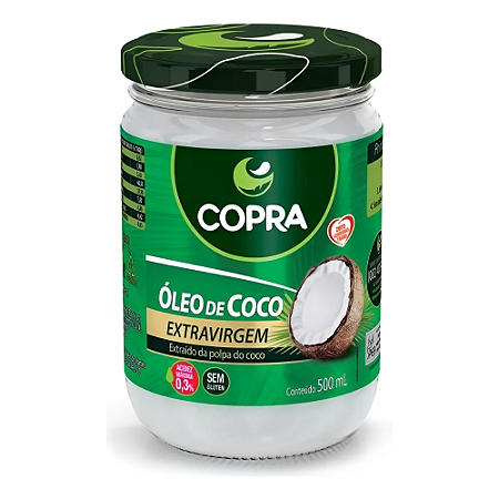 Óleo De Coco Extra Virgem 500ml - Copra Original