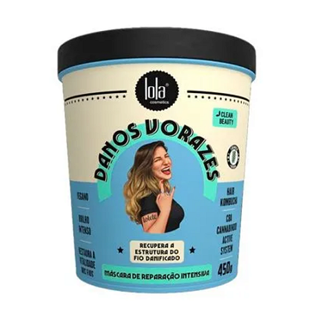 Máscara Lola De Reparação Intensiva Danos Vorazes 450g