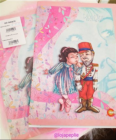 Caderno Ballet O Quebra Nozes Dina Nina