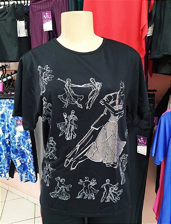 T-shirt Do Dance Modelo Meia Manga