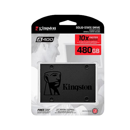 SSD 480GB SA400S37 - Kingston