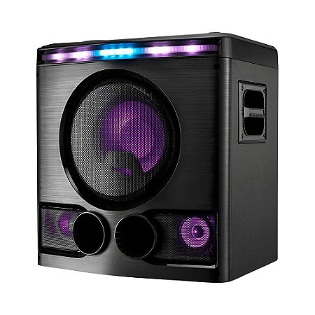Mini System Gradiente Power Box 300 GMS300, 300W, Bluetooth, Função DJ, Bateria 1 W8" + 2 T3
