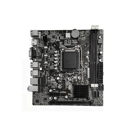 Placa Mãe BRX 1155 H61, Chipset Intel H61, LGA 1155, ATX, DDR3