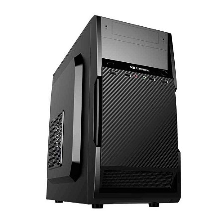 Gabinete C3Tech Micro-ATX MT-25V2BK com fonte 200W