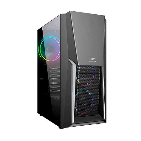 Gabinete C3Tech Gamer MT-G670SBK sem fonte
