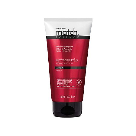 Leave-in Match Science Reconstrução 150ml