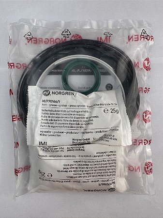 Kit reparo para atuador cilindro Norgren - modelo QA/8125/00