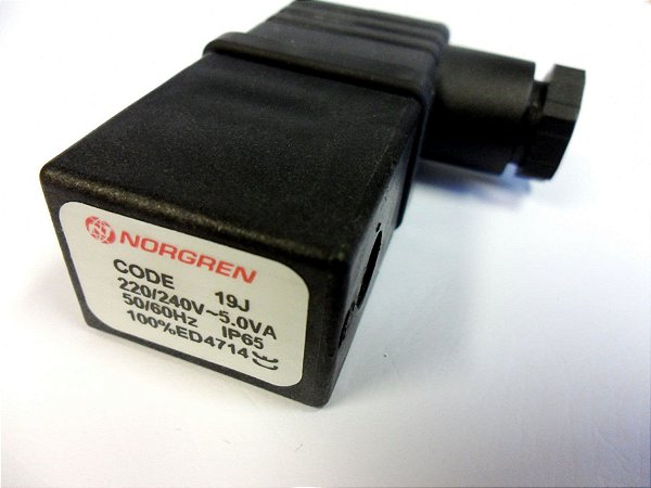 BOBINA C/ PLUG 220 VCA Código: QM/48/19J/28