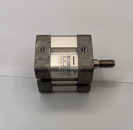 CILINDRO COMPACTO, ISO 21287, DUPLA AÇÃO, Ø25 X 25 MM CURSO. Código: RA/192025/M/25