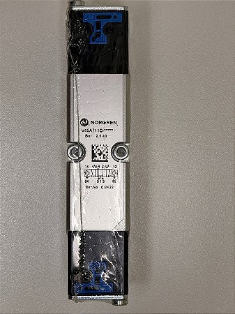 VALVULA DUPLO SOLENOIDE ISO 5/3 VIAS S/BOBINA