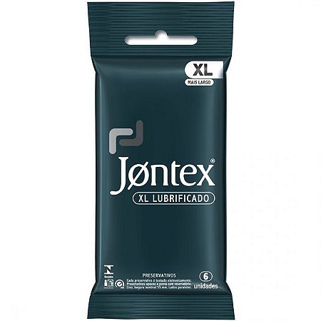 Camisinha Jontex Lubrificado XL Com 6 Unidades